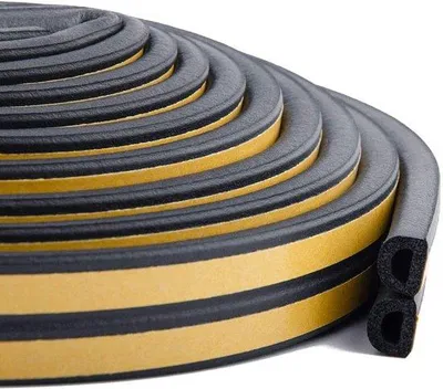 Produktbild von Famanu Zugdichtung selbstklebend - 20 m, schwarz