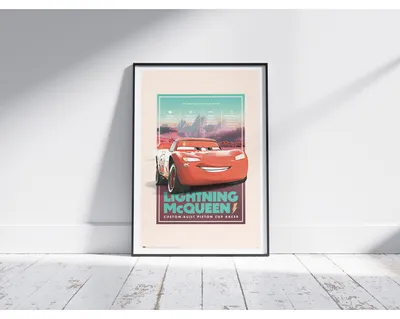 Obrázek produktu pro Plakát Cars Pixar Vintage 61 x 91,5 cm