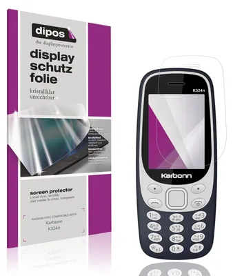 Immagine prodotto di 4x Pellicola Protettiva per Karbonn K324n Protezione Schermo Claro Display dipos