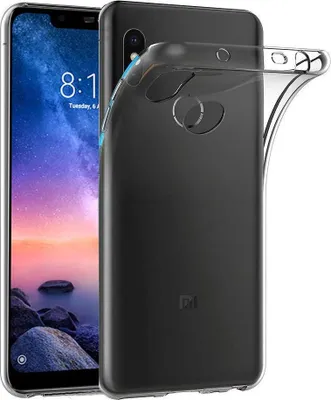 Produktbild von Hülle für XIAOMI REDMI NOTE 6 PRO - Transparent Handyhülle Kratzfest Schutzhülle Ultra Dünn Phonillico®