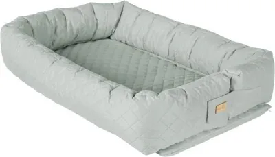 Immagine prodotto di Baby Nest 3 in 1 ROBA Style, lettino da viaggio, spondina per letto, fasciatoio, verde ghiaccio, 16 x 50 x 85 cm