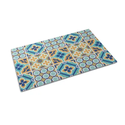 Obrázok produktu pre Rohožka na dvere - Rohož na zachytávanie nečistôt - Nekĺzavá vnútorná vonkajšia rohož - 60x40 cm - Geometrické vzory