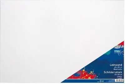 Produktbild von Stylex 28662 Leinwand, 40 x 60 cm - weiß - 100 % Baumwolle