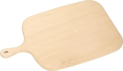 Produktbild von Kleines K?sebrett aus robustem Buchenholz mit Aufh?ngeloch, einfaches Mehrzweck-Schneidebrett aus Holz fš¹r Kš¹che, Party, CafšŠ, Bar (10,2 x 5,9 x 0,6 Zoll)