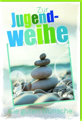 Produktbild von Jugendweihe - Karte mit Umschlag - Steinturm