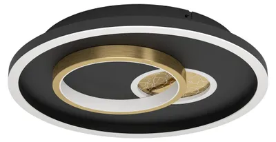 Zdjęcie produktu dla EGLO TIRIOLO wall/, LED, 4000 K, 2850 lm, IP20, Czarny, Złoto