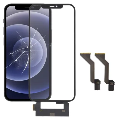 Produktbild von Für Apple iPhone 12 mini Digitizer Touch Panel Ersatzteil Reparatur Schwarz