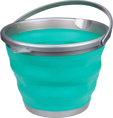 Immagine prodotto di Secchio pieghevole Abbey Camp 15 L verde 21WL-GRG-Uni