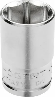 Produktbild von Högert Technik Sechskantsteckschlüssel 1/2", 10 mm, CrV50BV30, DIN 3125HT1A210