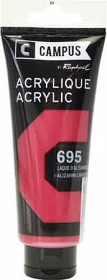 Obrázek produktu pro Akrylová barva 100 ml - Pink Crimson Alizarin Lacquer č. 695