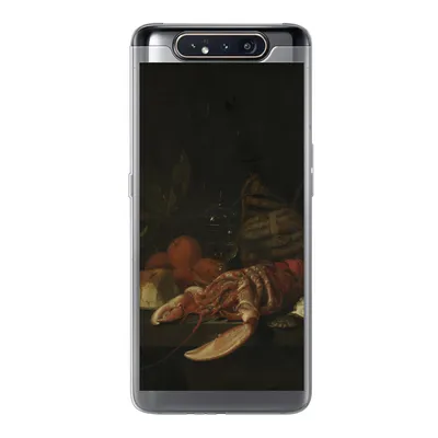Produktbild von MuchoWow® Handyhülle Schutzhülle Hülle für Samsung Galaxy A80 Stilleben - Gemälde von Jan Davidsz. de Heem Silikon Softcase Handy Hülle - Schutzdeckel