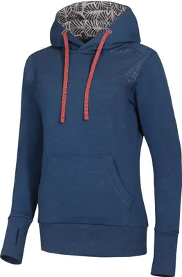 Produktbild von Hoodie Women, Kapuzen-Pullover, Damen - Ocun, Farbe:Blue Opal / SilverScone, Größe:L