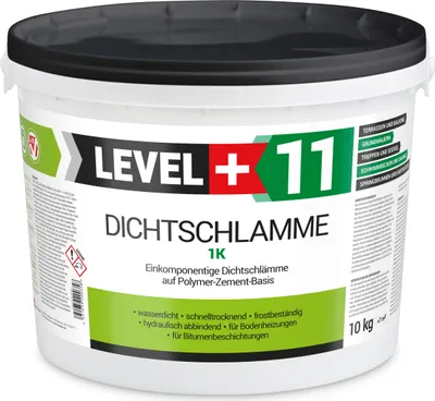 Produktbild von Dichtschlämme 1K Balkon Trockener 10Kg Keller Terrasse Dusche Bad Aussen L+11
