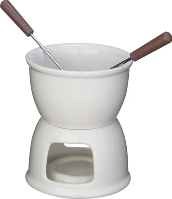 Produktbild von Schokofondue Set / Farbe: weiß
