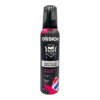 Produktbild von Morfose Ossion Magenta Farbmousse 150 ml – Semipermanente Haarfarbe für Kreative Stylings