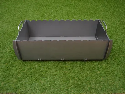 Produktbild von Schaschlik Grill, Mangal, Campinggrill, Angler Grill aus 3 mm Stahl (ST37)