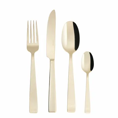 Produktbild von Sambonet Flat Edelst./PFD Champag. Besteck 24tlg.Vh. S0015-S00549-62712P81