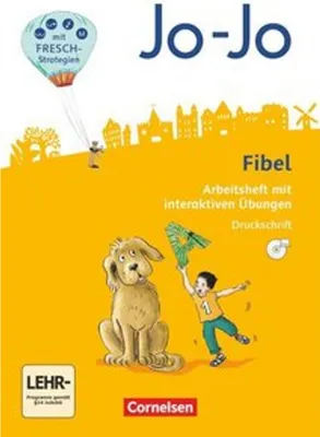 Produktbild von Jo-Jo Fibel 1. Schuljahr - Allgemeine Ausgabe 2016. Arbeitsheft mit interaktiven Übungen - In Druckschrift mit Einlegern