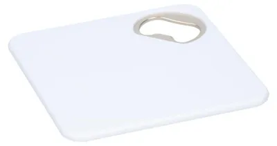 Image de Dessous de verre "Opener" blanc Blanc