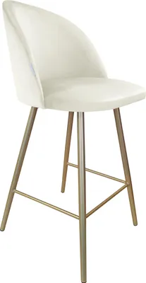 Obrázok produktu pre Barová stolička Colin so zlatou základňou MG50