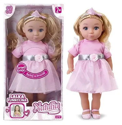 Zdjęcie produktu dla Lalka Natalia funkcyjna 36 cm