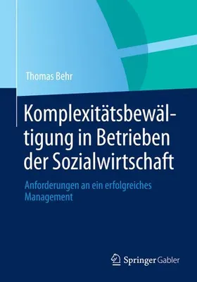 Image de Komplexitätsbewältigung in Betrieben der Sozialwirtschaft