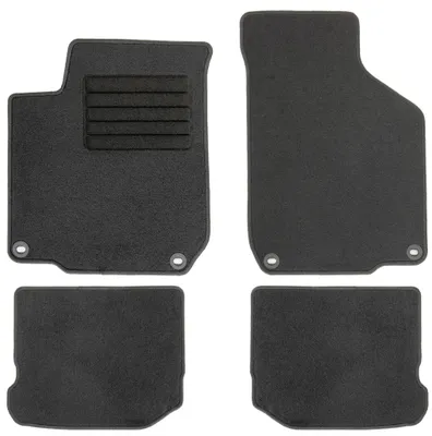 Fußmatten-Set für VW Golf 4 Limo + Variant, 06/2003-, 4-teilig, Schwarz
