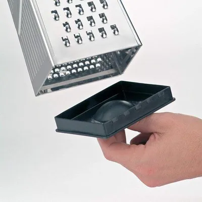 Immagine prodotto di Grattugia quadrata in acciaio inossidabile - affettatrice per patate e cetrioli - 12 x 95 x 285 cm