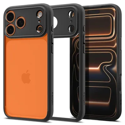 Obrázok produktu pre Spigen Ultra Hybrid, Ochranný obal, Apple, iPhone 17 Pro, 16 cm (6.3"), Čierna