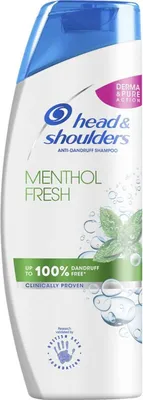 Produktbild von 6x Head & Shoulders Shampoo 500ml Menthol Anti Schuppen Haar Pflege Frische Duft