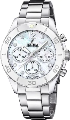 Obrázok produktu pre Festina dámske náramkové hodinky z nehrdzavejúcej ocele strieborné ležérne D2UF20603/1