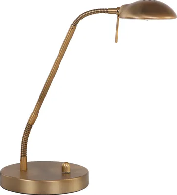 Produktbild von Steinhauer Tischleuchte Biron 1-flammig Bronze Matt 35x17cm