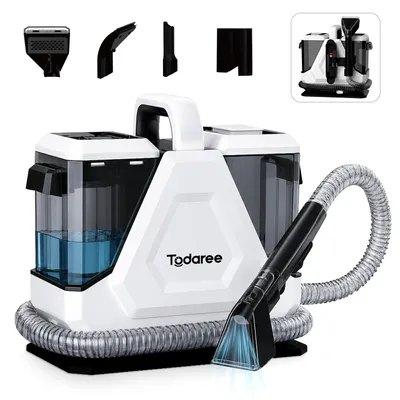 Obrázek produktu pro Čistič koberců, přenosný design, vysoký sací výkon, 550 W