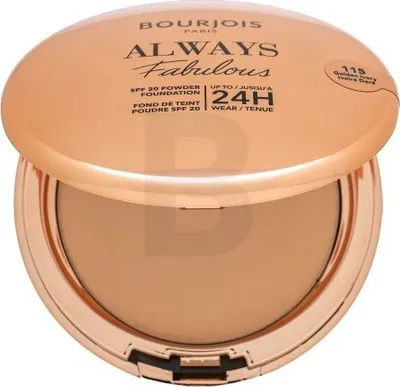 Obrázek produktu pro Bourjois Always Fabulous SPF 20 Powder Foundation pudrový make-up s matujícím účinkem 115 7 g