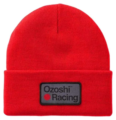 Immagine prodotto di Ozoshi - Berretto unisex da uomo/donna, con bordi elasticizzati PP8500 (taglia unica) (rosso)