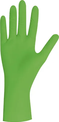 Produktbild von 1000 Unigloves Lime Pearl Nitrilhandschuhe - grün -  Gr. M - Einmalhandschuhe