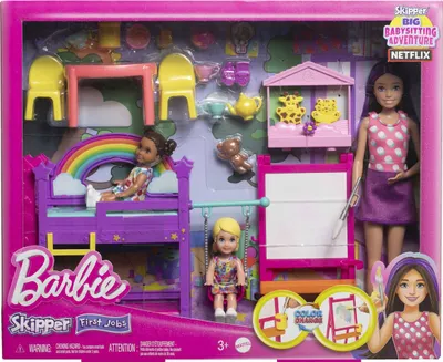 Obrázok produktu pre Barbie Skipper Babysitters Inc. HND18, Modelka, 3 rok / roky, Chlapec / dievča, 203 mm, 535 g, Viacfarebný