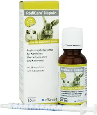 Zdjęcie produktu dla Rodicare Hepato płyn dla królików/małych gryzoni/łabędzi morskich 20 ml