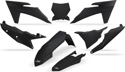 Produktbild von Kunststoffsatz Für Ktm Sx/Sxf(Sx-F) 125/250/300/350/450F 2023 Farbe Schwarz