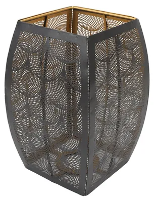 Lampenschirm aus Eisen, E27/E26, Schatteneffekt, 20 cm