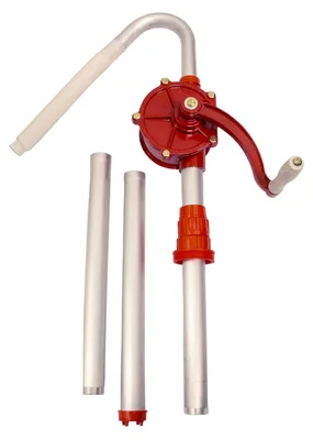 Immagine prodotto di Pompa trasferimento olio e gasolio manuale, portata 32 l/min per l'estrazione lubrificante, travaso carburante