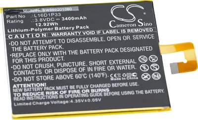 Produktbild von vhbw Akku Ersatz für Lenovo L16D1P33 für Tablet Pad (3400 mAh, 3,8 V, Li-Polymer)