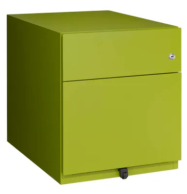 Produktbild von BISLEY Rollcontainer, grün, 1 Schublade
