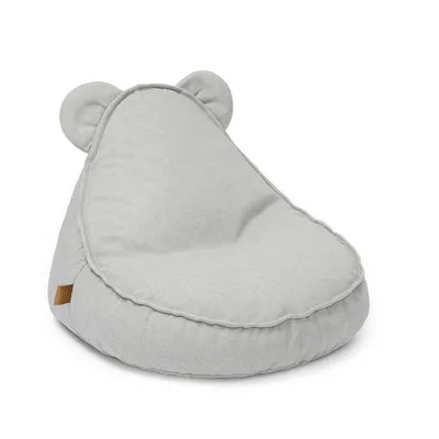 Produktbild von Pouf für Kinder für den Außenbereich, Outzy Sakobag Teddy Hellgrau