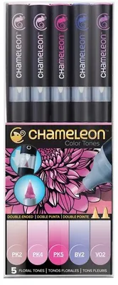 Immagine prodotto di Set dei pennarelli Chameleon 5 pezzi - Floral Tones