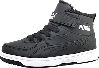 Image de Baskets Puma Rebound Joy PS pour garçons, imperméables, couleur noire