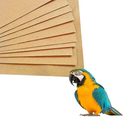 Productafbeelding van 20 Stuks Vogelkooi Grindpapier, 30 x 38 cm