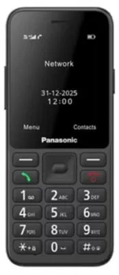 Produktbild von Panasonic KX-TU260EXB, Balken, 6,1 cm (2.4"), 1,2 MP, Bluetooth, 1500 mAh, Schwarz