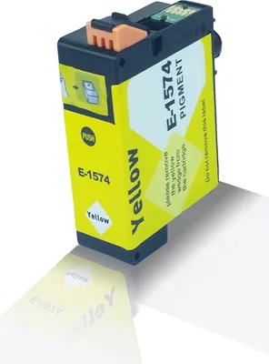 Produktbild von Kompatible Tintenpatrone Yellow für Epson Stylus Photo R3000 R 3000 Gelb T1574 T 1574 C13T15744010 - Eco Office Serie