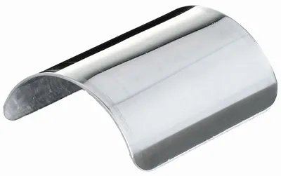 Image de Alberts 858513 Capuchon de poteau pour poteau en bois arrondi, acier inoxydable, 90 x 90 mm, 6 pièces